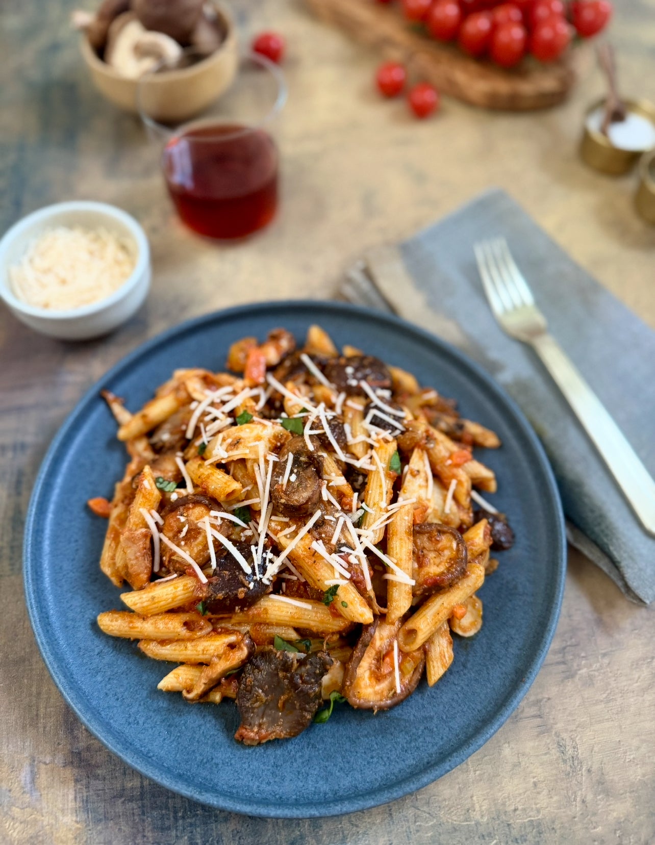 Mushroom Bolognese